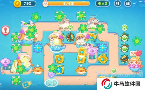 保卫萝卜4海的闺女48关怎么过 海的闺女48关通关方法介绍