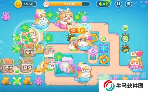 保卫萝卜4海的闺女48关怎么过 海的闺女48关通关方法介绍