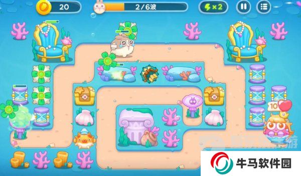 保卫萝卜4海的闺女48关怎么过 海的闺女48关通关方法介绍