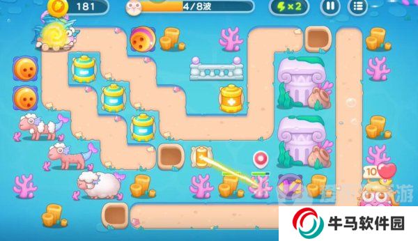 保卫萝卜4海的闺女59关怎么过 海的闺女59关过关攻略