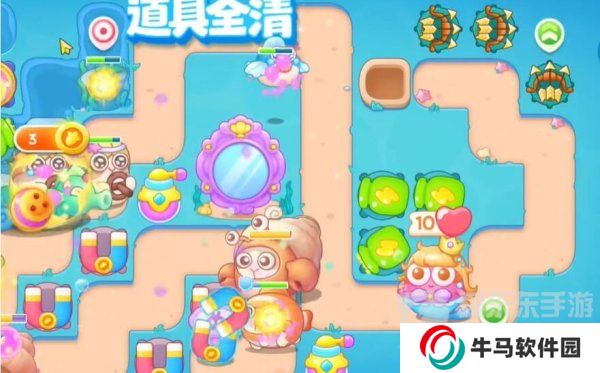 保卫萝卜4海的闺女74关怎么过 海的闺女74关攻略图文详解