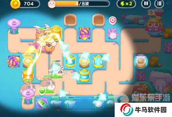 保卫萝卜4海的闺女72关怎么过 海的闺女72关图文通关解析