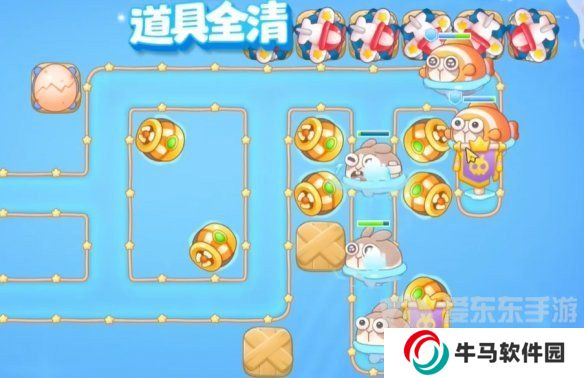 保卫萝卜4海的闺女66关怎么过 海的闺女66关通关攻略