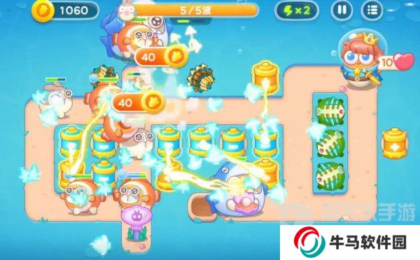 保卫萝卜4海的闺女61关怎么过 海的闺女61关攻略