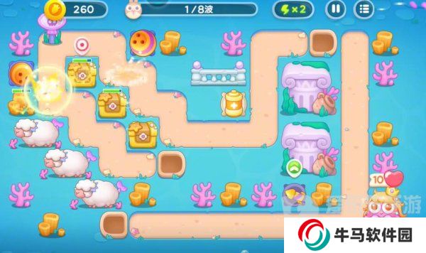 保卫萝卜4海的闺女59关怎么过 海的闺女59关过关攻略