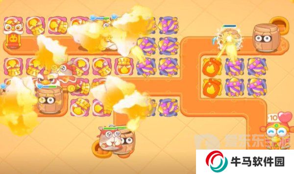 保卫萝卜4福神大作战第9关怎么过 福神大作战第9关通关布局攻略