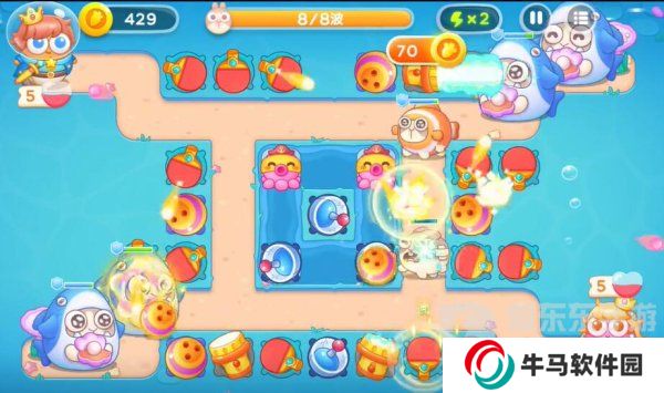 保卫萝卜4海的闺女56关怎么过 海的闺女56关满星过关攻略