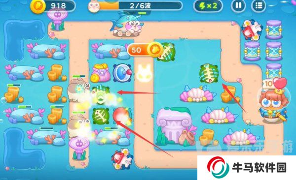 保卫萝卜4海的闺女81关怎么过 海的闺女81关通关图文解析
