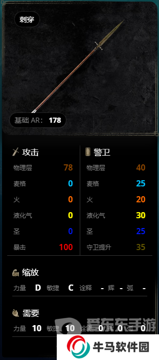 《艾尔登法环》武器选择大全 老头环武器图鉴