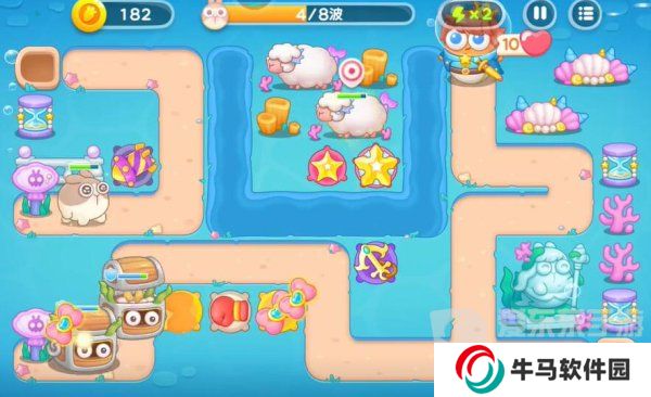 保卫萝卜4海的闺女84关怎么过 海的闺女84关通关图文攻略