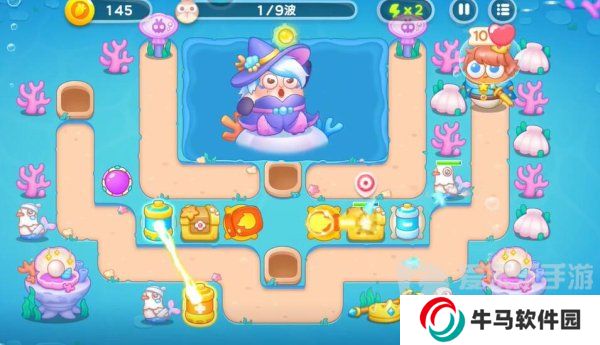 保卫萝卜4海的闺女90关怎么过 海的闺女90关通关攻略