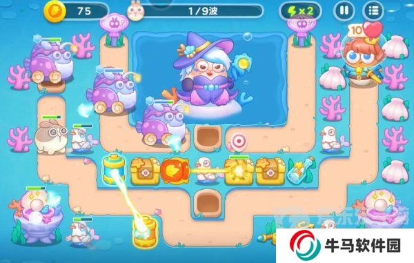 保卫萝卜4海的闺女90关怎么过 海的闺女90关通关攻略