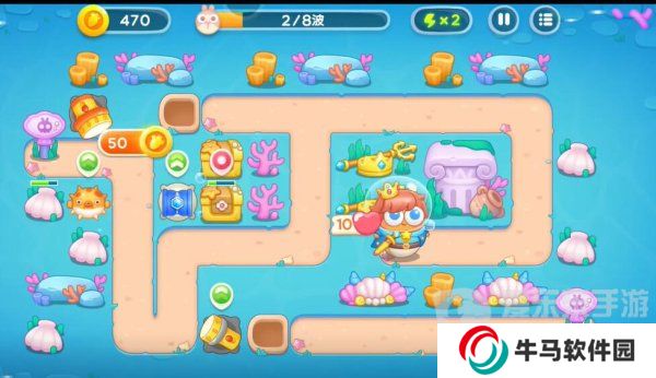 保卫萝卜4海的闺女86关怎么过 海的闺女86关完美通关布局介绍