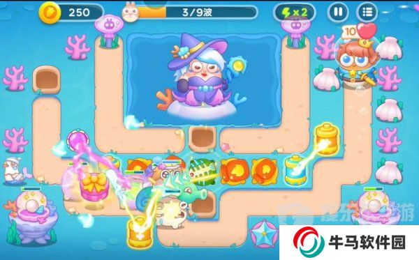 保卫萝卜4海的闺女90关怎么过 海的闺女90关通关攻略
