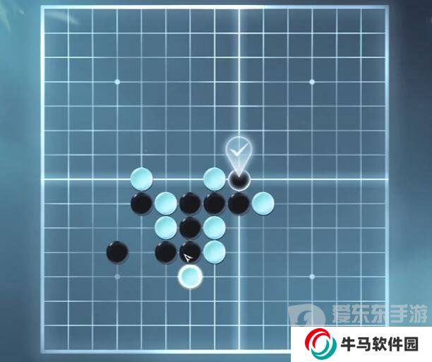 逆水寒手游五子棋残局十三怎么过的 五子棋残局十三图文通关攻略