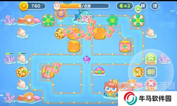 保卫萝卜4海的闺女96关怎么过 海的闺女96关攻略详解