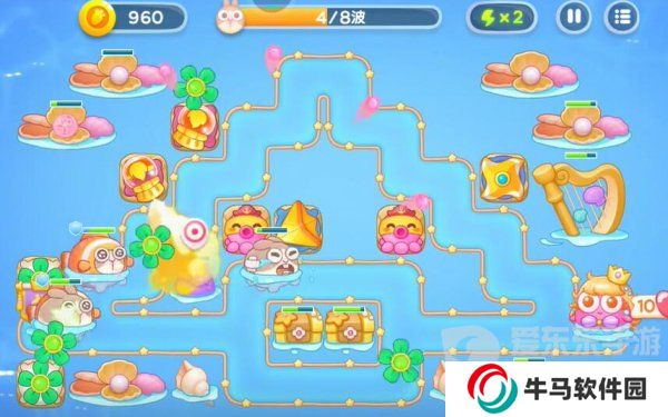 保卫萝卜4海的闺女97关怎么过 海的闺女96关通关指南