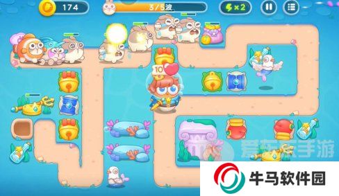 保卫萝卜4海的闺女94关怎么过 海的闺女94关完美通关攻略