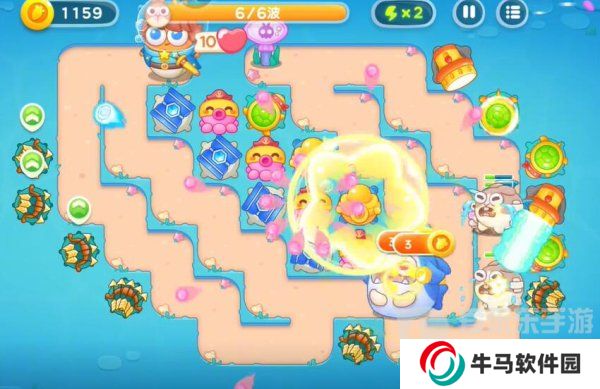 保卫萝卜4海的闺女第91关怎么过 海的闺女第91关通关攻略