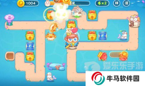 保卫萝卜4海的闺女94关怎么过 海的闺女94关完美通关攻略