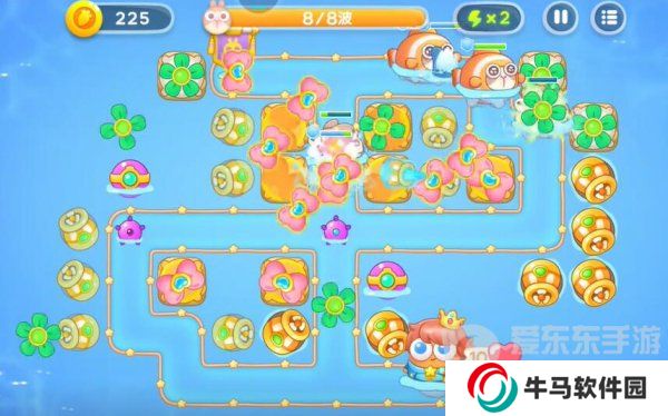 保卫萝卜4海的闺女96关怎么过 海的闺女96关攻略详解