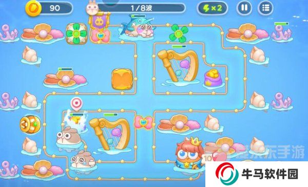 保卫萝卜4海的闺女96关怎么过 海的闺女96关攻略详解