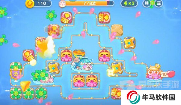 保卫萝卜4海的闺女97关怎么过 海的闺女96关通关指南