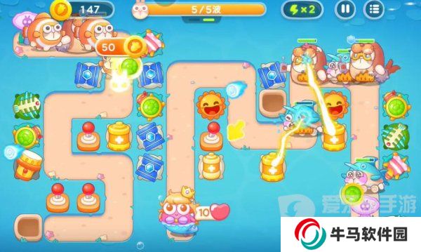 保卫萝卜4海的闺女99关怎么过 海的闺女99关通关图文攻略