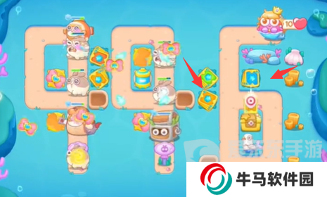 保卫萝卜4海的闺女第101关怎么过 海的闺女第101关参考攻略