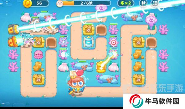 保卫萝卜4海的闺女103关怎么过 海的闺女103关攻略详解