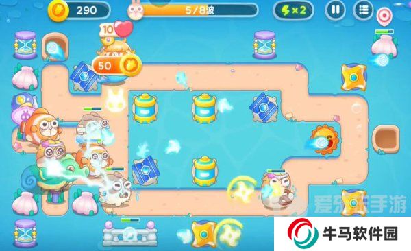 保卫萝卜4海的闺女第111关怎么过 海的闺女111关完美通关流程