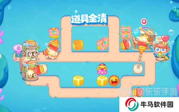 保卫萝卜4海的闺女第112关怎么过 海的闺女112关高分通关方法