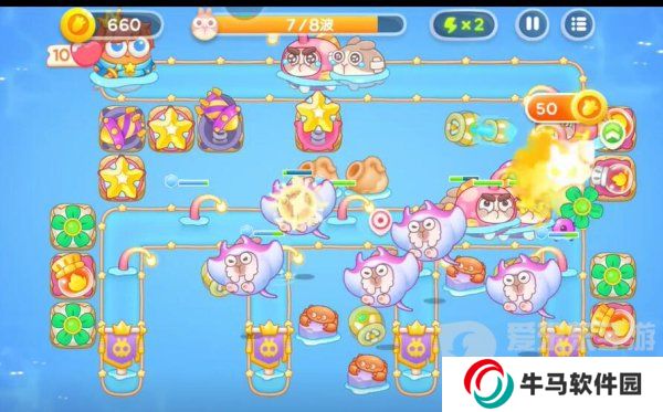 保卫萝卜4海的闺女114关怎么过 海的闺女114关满星通关攻略