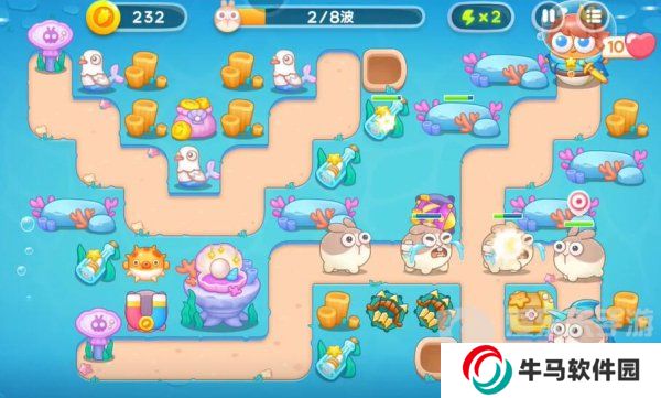 保卫萝卜4海的闺女118关怎么过 海的闺女118关无伤全清攻略