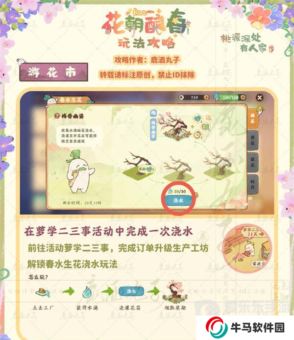 桃源深处有人家游花市贴纸怎么收集 游花市贴纸收集方法分享
