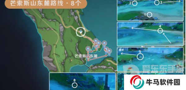 原神幽光星星采集路线 原神幽光星星采集地点图